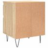 vidaXL Bedside Cabinets 2 pcs Sonoma Oak 40x35x50 cm Engineered Wood