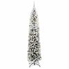 vidaXL Artificial Christmas Tree Green and White 240 cm