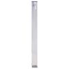 vidaXL Garden Water Column 60 cm Stainless Steel Square