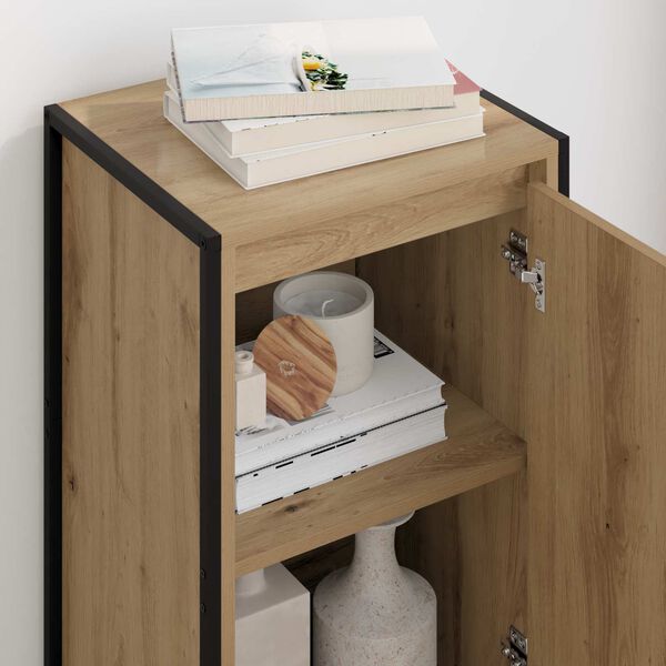 vidaXL Sideboard Artisian Oak 43 x 36 x 75.5 cm Engineered Wood