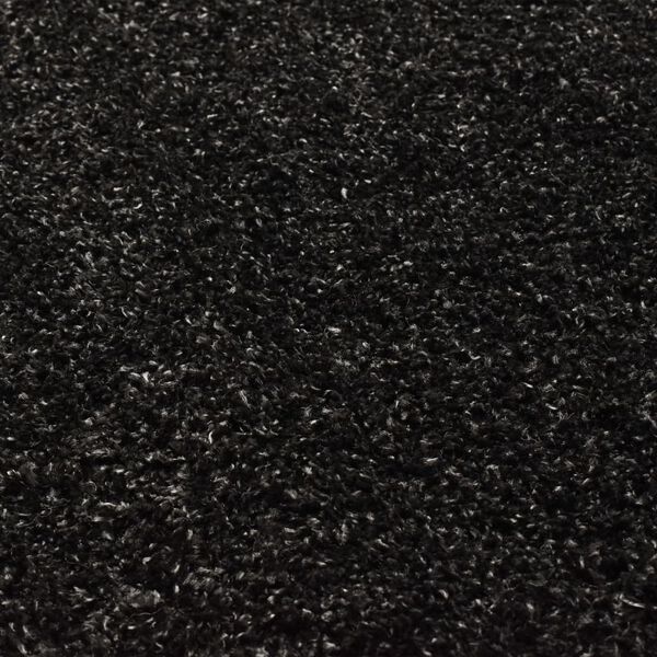 vidaXL Shaggy Area Rug 120 cm Anthracite