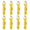 vidaXL Tent Guy Ropes with Spanners Reflective 8 pcs 4 m 4 mm