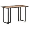 vidaXL Dining Table 120 cm Solid Reclaimed Wood