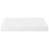 vidaXL Floating Wall Shelves 4 pcs High Gloss White 40x23x3.8 cm MDF