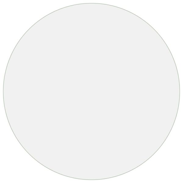 vidaXL Table Protector Matte &Oslash; 110 cm 1.6 mm PVC