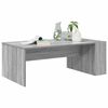 vidaXL Coffee Table Grey Sonoma 95 x 50 x 34 cm Engineered Wood