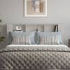 vidaXL Headboard Cabinet Concrete Grey 180x18.5x104.5 cm