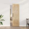 vidaXL Sliding Door ORKDAL Brown 61 x 198.5 cm Solid Pine Wood