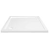 vidaXL Square ABS Shower Base Tray 90x90 cm