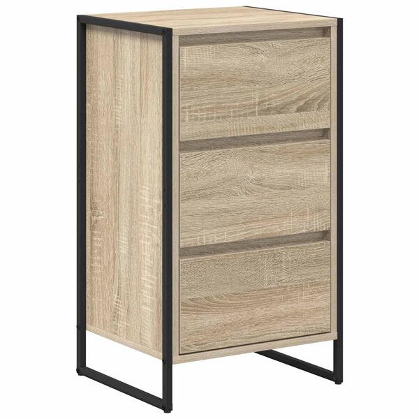 vidaXL Sideboard with Drawer Sonoma 42 x 36 x 75.5 cm Engineered Wood