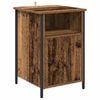 vidaXL Bedside Cabinet Old Wood 40 x 42 x 60 cm Engineered Wood