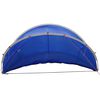 vidaXL Pool Dome Folding Manual Green 336 x 322 x 160 cm