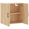 vidaXL Wall Cabinet Sonoma Oak 60x31x60 cm Engineered Wood