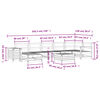 vidaXL 9 Piece Garden Sofa Set Solid Wood Pine