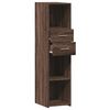 vidaXL Highboard Brown Oak 30x42.5x124 cm Engineered Wood