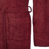 vidaXL Bathrobe KINN Red XXXL Cotton