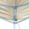 vidaXL Party Tent Folding Cream 291 x 580 x 315 cm Oxford Fabric