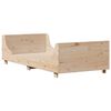 vidaXL Bed Frame without Mattress 90x200 cm Solid Wood Pine