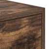 vidaXL TV Cabinets 2 pcs Smoked Oak 60x31x25.5 cm Engineered Wood