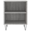 vidaXL Bedside Cabinets 2 pcs Grey Sonoma 40x30x50 cm Engineered Wood