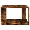 vidaXL Coffee Table Smoked Oak 51.5x51.5x30 cm Engineered Wood