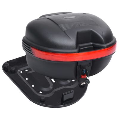 vidaXL Motorbike Top Case 26 L for Single Helmet