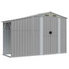 vidaXL Garden Shed Grey 277x192.5x179 cm Galvanised Steel