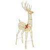 vidaXL 3D Christmas Reindeer LOVIISA 250 LEDs Warm White