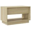 vidaXL TV Cabinet Sonoma Oak 70x41x44 cm Engineered Wood