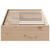 vidaXL Day Bed without Mattress 75x190 cm Solid Wood Pine