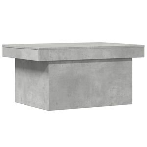 vidaXL Coffee Table Concrete Grey 100x55x40 cm Engineered Wood