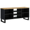 vidaXL TV Cabinet 100x33x46 cm Solid Wood Mango&Engineered Wood