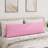 vidaXL Sofa Pillows 2 pcs Pink 145 x 40 cm Fabric
