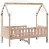 vidaXL Kids' House Bed Frame 70x140 cm Solid Wood Pine