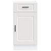 vidaXL Kitchen Base Cabinet Porto White Engineered Wood