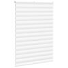 vidaXL Zebra Blind White 160x200 cm Fabric Width 155.9 cm Polyester