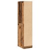 vidaXL Apothecary Cabinet Old Wood 30x41x144.5 cm Engineered Wood