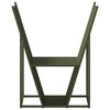 vidaXL Firewood Rack Olive Green 69.5x35x81 cm Cold-rolled steel