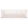vidaXL Garden Planter White 90x31x31 cm Solid Wood Pine