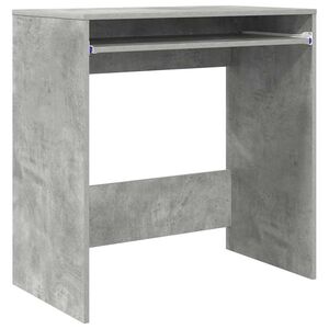 vidaXL Desk Concrete Grey 77.5 x 43 x 79 cm Engineered Wood