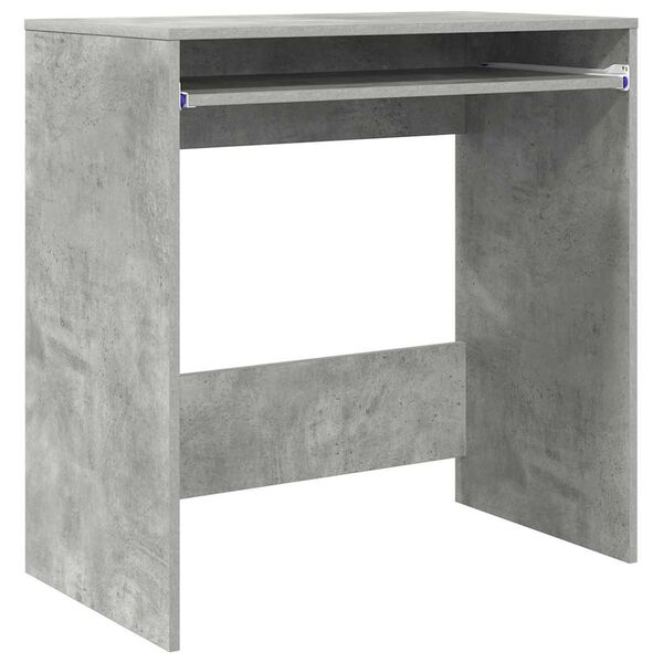 vidaXL Desk Concrete Grey 77.5 x 43 x 79 cm Engineered Wood