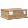 vidaXL Bedside Table Artisan Oak 40 x 31 x 15 cm Engineered Wood