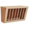 vidaXL Rabbit Hay Feeder 37x18.5x23 cm Solid Wood Fir