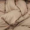 vidaXL Summer Duvet Anthracite and Taupe 220 x 140 cm Microfiber