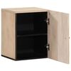 vidaXL Bathroom Wall Cabinet 38x33x48 cm Solid Wood Mango