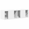 vidaXL TV Wall Cabinet White 98 x 31 x 29.5 cm Engineered Wood