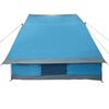 vidaXL Camping Tent with Roof Blue 223 x 163 x 130 cm Taffeta