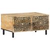 vidaXL Coffee Table 80x50x40 cm Solid Wood Mango