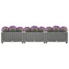 vidaXL Raised Bed 120x40x23 cm Polypropylene