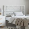 vidaXL Metal Replace Headboard White 100 cm